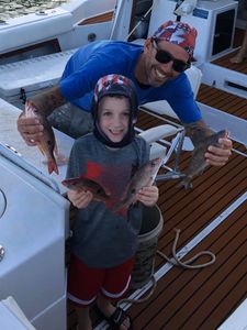 Four caught fish in West Palm Beach while fishing