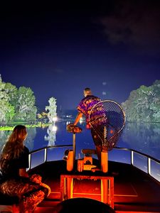 Lone angler fishing in Florida
