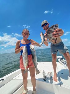 Anglers fishing in Gulf Shores