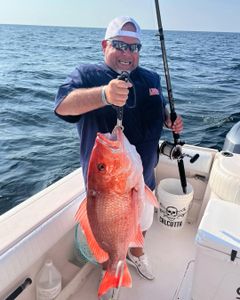 Angler fishing in Gulf Shores
