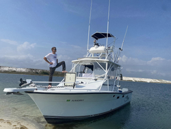 Lone angler fishing in Florida