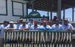 Anglers enjoying a great fishing trip in TX