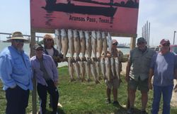 7 people fishing in Texas