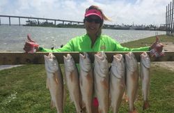 Redfish caught by angler in TX
