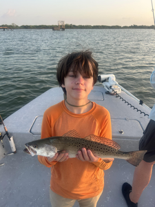 Beautiful speckled trout from Port Aransas waters!
