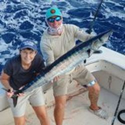 Caught a 37-inch fish while fishing in FL