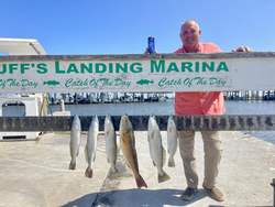 5 spotted weakfish caught while fishing in TX