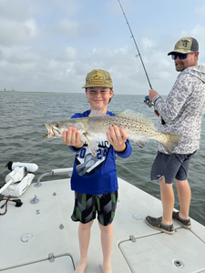 Spotted Weakfish caught in Corpus Christi