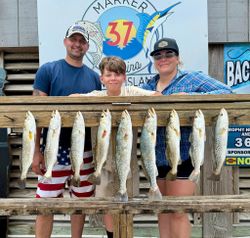9 spotted weakfish caught in Corpus Christi