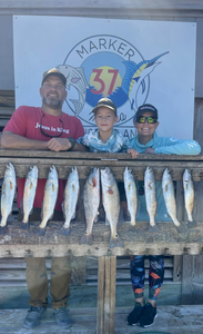10 spotted weakfish caught while fishing in TX