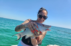 Angler fishing in Islamorada, Florida