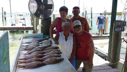4 people fishing in Islamorada