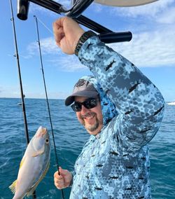 Fresh caught fish displayed on fishing boat in Islamorada FL waters