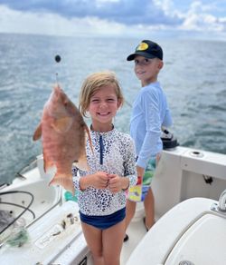 Two people fishing in Islamorada