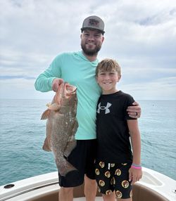 Red grouper catch fishing in Islamorada FL