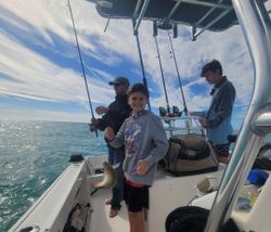 Three people fishing in Islamorada