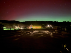 What an exciting aurora display over the fishing grounds tonight!