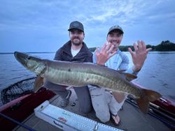 Two anglers fishing in Wisconsin