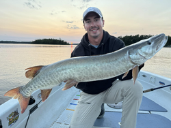 Muskellunge caught while fishing in WI