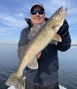 Walleye caught while fishing in Minocqua