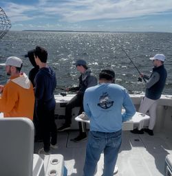 Three anglers fishing in NY