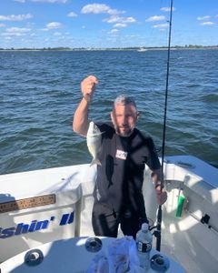 Person fishing in NY