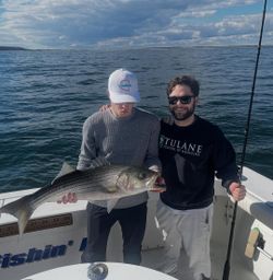 Striped bass fishing in New York City