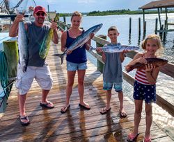 5 yellowfin tuna caught during a fishing trip in Jacksonville