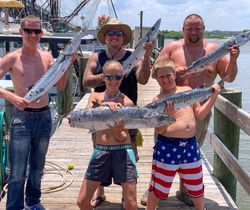 Five anglers with king mackerel catch in Jacksonville