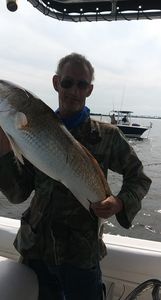 Redfish catch from fishing charter in Port Orange Florida