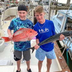 Two people fishing in FL
