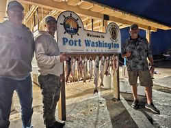 Anglers reeling in a catch in Wisconsin