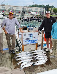 3 big fish caught in Port Washington while on fishing cruises