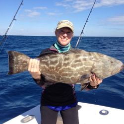 Catch of the day: Black Grouper, 24 inches, caught in FL