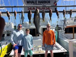 8 Cero Mackerel fish caught in Islamorada