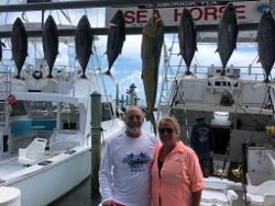 8 blackfin tuna and great barracuda fishing in FL