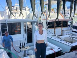 5 mahi mahi fish caught while fishing in FL