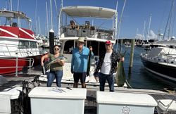 Four anglers fishing in Florida