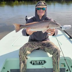 Catching a 23-inch Redfish in FL