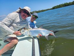 A tarpon fish caught in Fort Myers