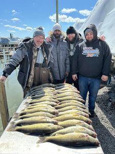 Three big fish caught in MI during fishing