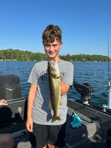 Angler fishing in Traverse City