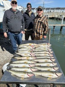 Anglers with 4 big fish caught in MI