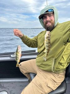 Angler fishing in Michigan