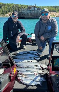 3 big fishing catch in Traverse City