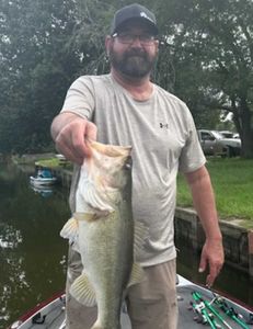 Brent from Washington with his first Texas Bass!! 🙌🙌🎣