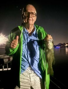 Jeremiah 's dad back on Lake Conroe after 40 year!! 🎣