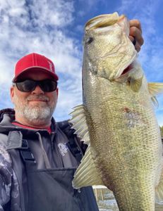 one angler fishing in tx