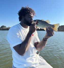An angler fishing in Madisonville