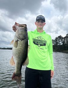Largemouth Bass caught in Madisonville during fishing